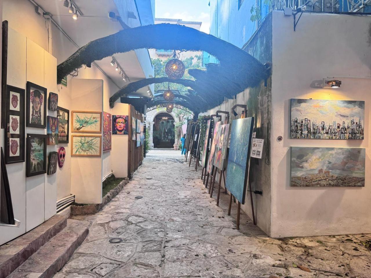 Hotel Ha Garden Gallery - 5Th Avenue Playa del Carmen Exteriör bild