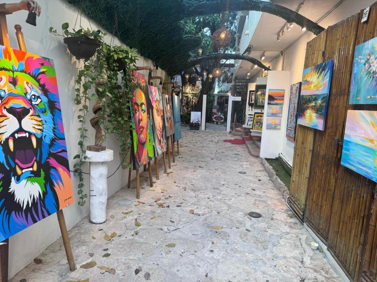 Hotel Ha Garden Gallery - 5Th Avenue Playa del Carmen Exteriör bild